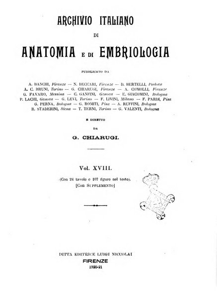 Archivio italiano di anatomia e di embriologia