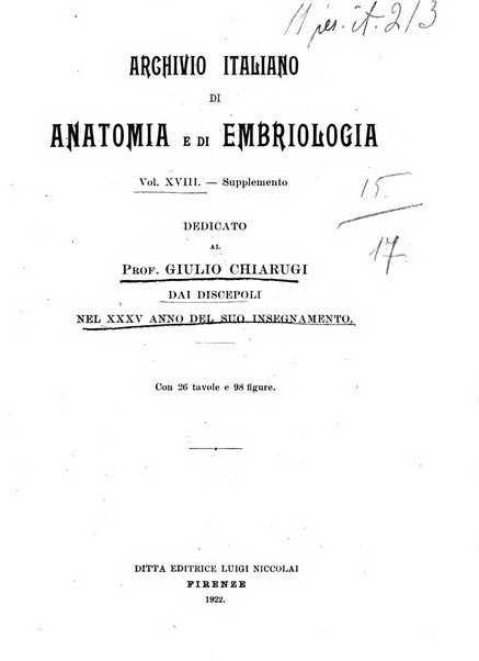 Archivio italiano di anatomia e di embriologia