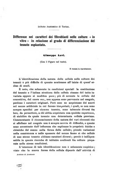 Archivio italiano di anatomia e di embriologia