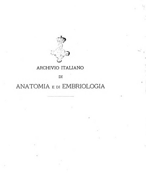 Archivio italiano di anatomia e di embriologia