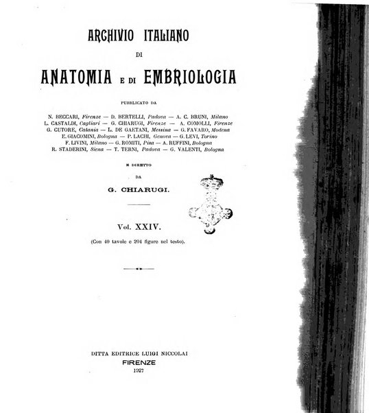 Archivio italiano di anatomia e di embriologia