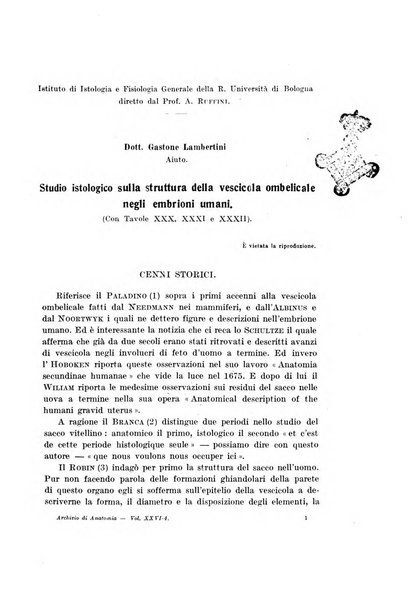 Archivio italiano di anatomia e di embriologia