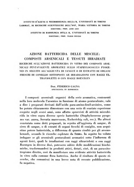 Archivio italiano di medicina sperimentale