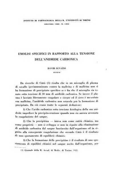 Archivio italiano di medicina sperimentale