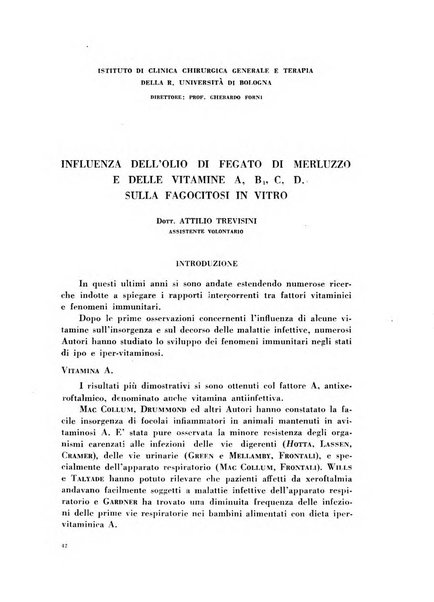 Archivio italiano di medicina sperimentale