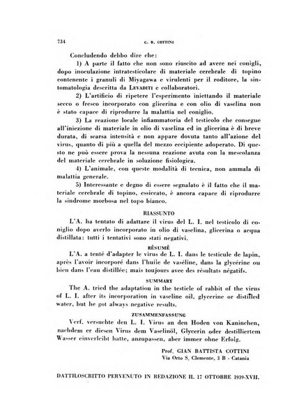 Archivio italiano di medicina sperimentale