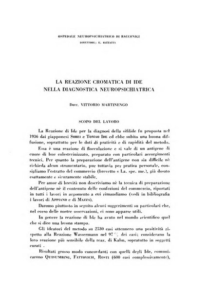 Archivio italiano di medicina sperimentale