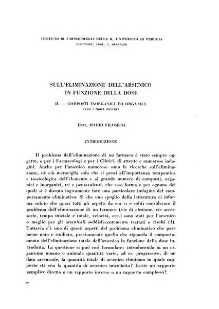 Archivio italiano di medicina sperimentale