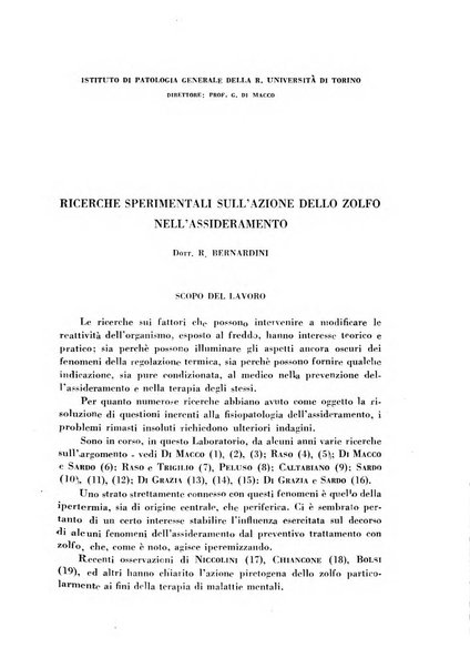 Archivio italiano di medicina sperimentale