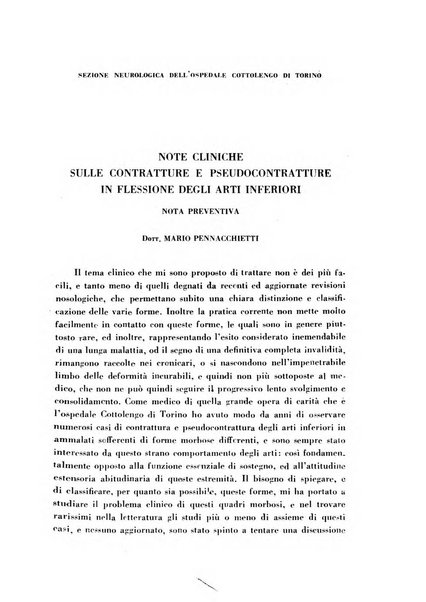 Archivio italiano di medicina sperimentale