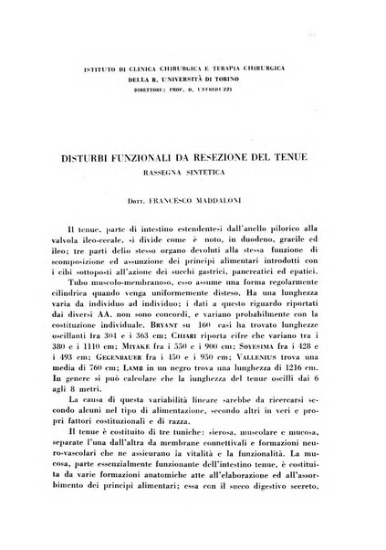 Archivio italiano di medicina sperimentale