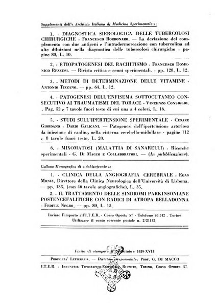 Archivio italiano di medicina sperimentale