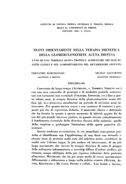 Archivio italiano di medicina sperimentale