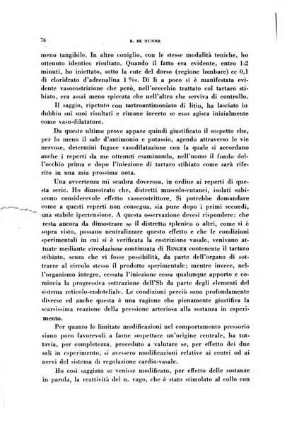 Archivio italiano di medicina sperimentale