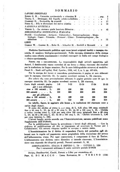 Archivio italiano di medicina sperimentale