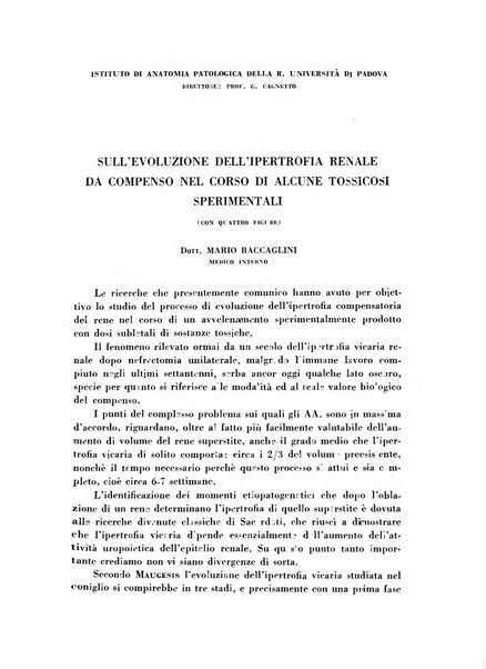 Archivio italiano di medicina sperimentale