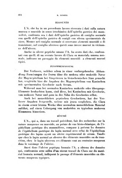 Archivio italiano di medicina sperimentale