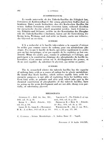 Archivio italiano di medicina sperimentale