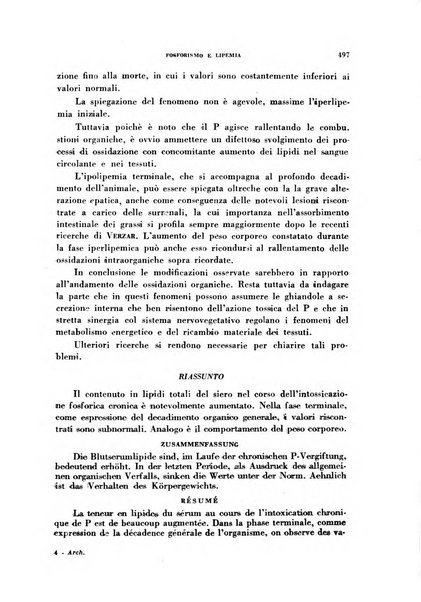 Archivio italiano di medicina sperimentale