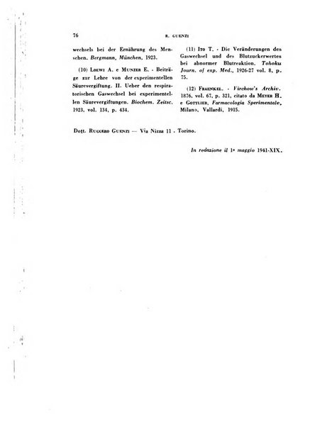 Archivio italiano di medicina sperimentale