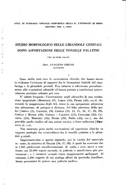 Archivio italiano di medicina sperimentale