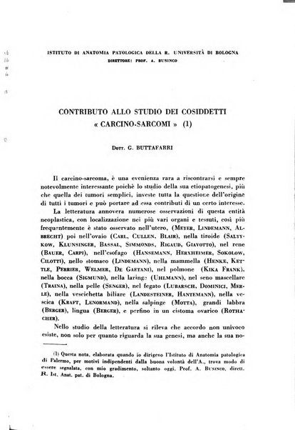 Archivio italiano di medicina sperimentale