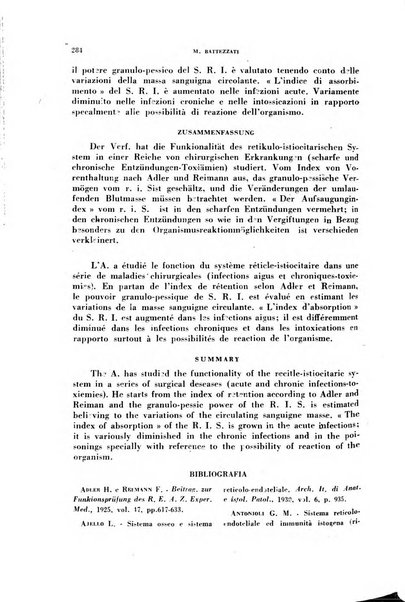 Archivio italiano di medicina sperimentale