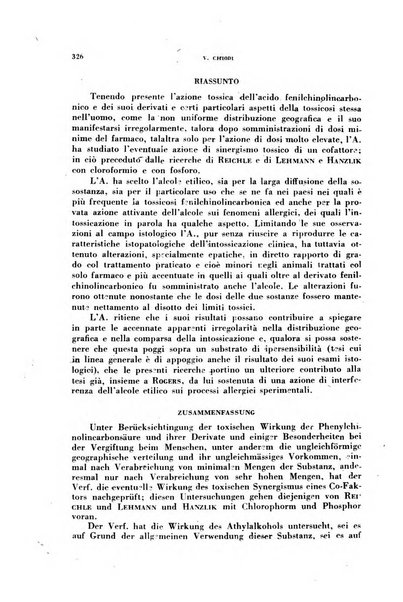 Archivio italiano di medicina sperimentale