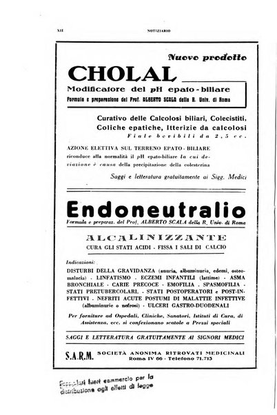 Archivio italiano di medicina sperimentale