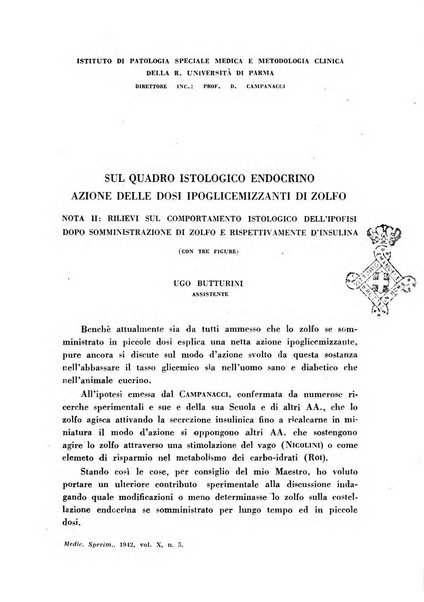 Archivio italiano di medicina sperimentale