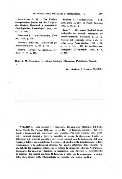 Archivio italiano di medicina sperimentale