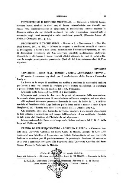 Archivio italiano di medicina sperimentale