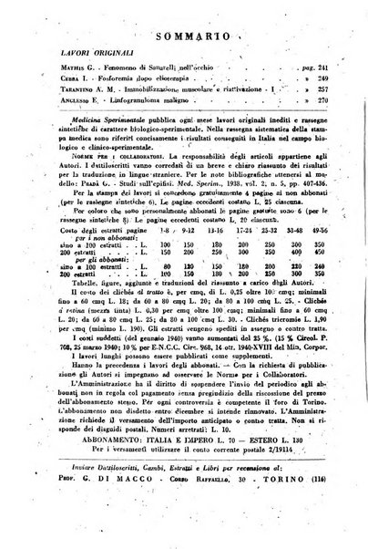 Archivio italiano di medicina sperimentale