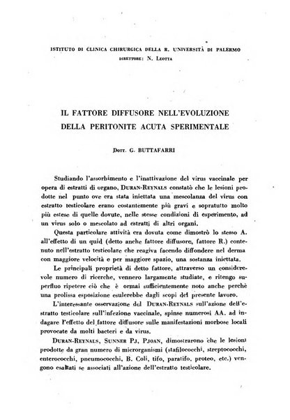 Archivio italiano di medicina sperimentale