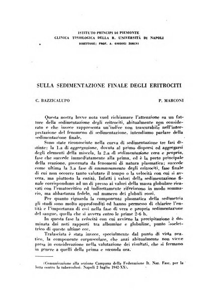 Archivio italiano di medicina sperimentale