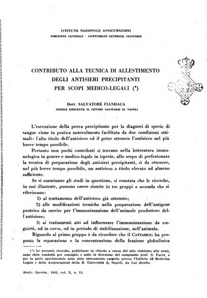 Archivio italiano di medicina sperimentale