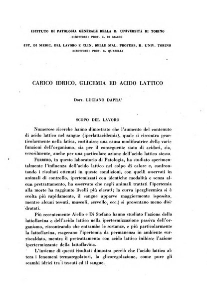 Archivio italiano di medicina sperimentale