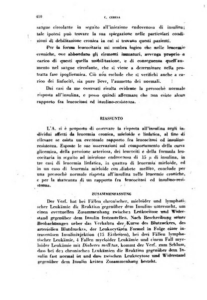 Archivio italiano di medicina sperimentale