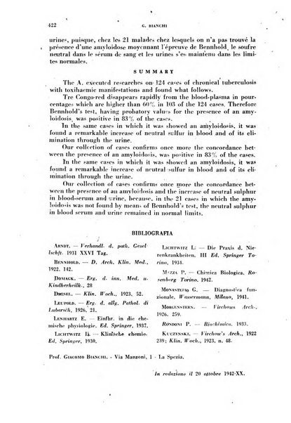 Archivio italiano di medicina sperimentale