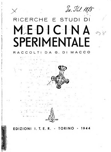 Archivio italiano di medicina sperimentale