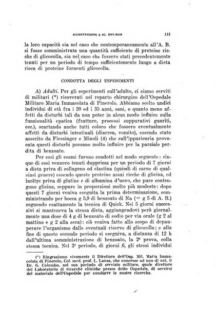 Archivio italiano di medicina sperimentale