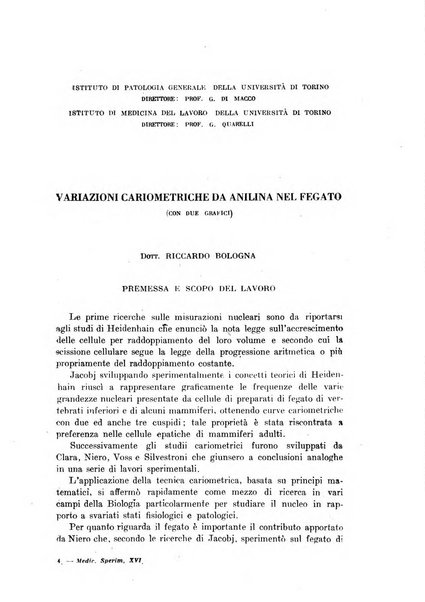 Archivio italiano di medicina sperimentale