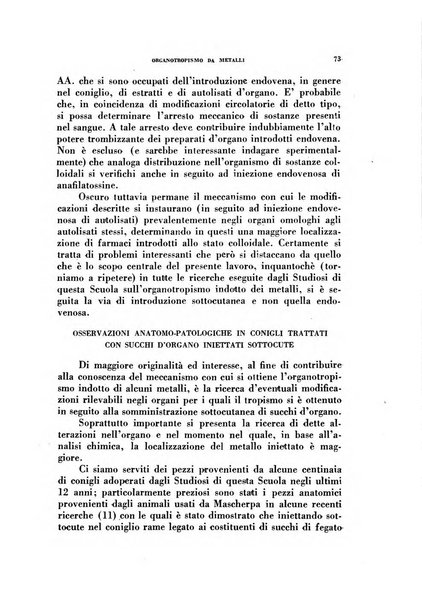 Archivio italiano di medicina sperimentale