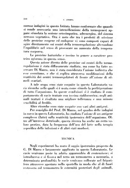 Archivio italiano di medicina sperimentale