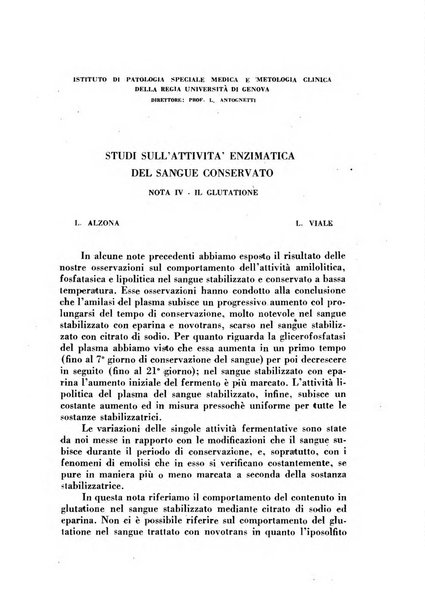 Archivio italiano di medicina sperimentale