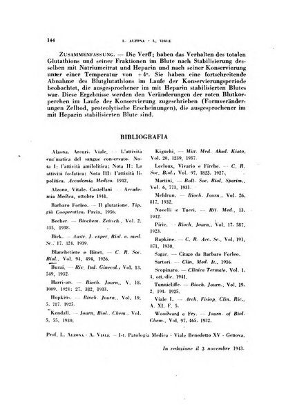 Archivio italiano di medicina sperimentale