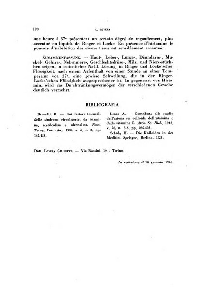 Archivio italiano di medicina sperimentale