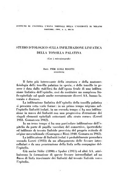 Archivio italiano di medicina sperimentale