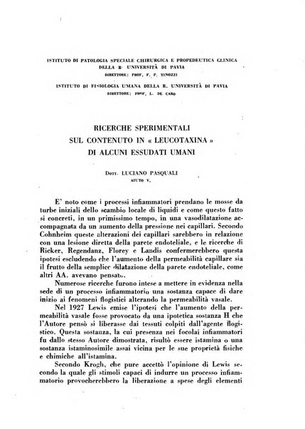 Archivio italiano di medicina sperimentale