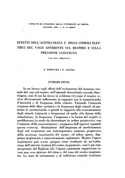 Archivio italiano di medicina sperimentale